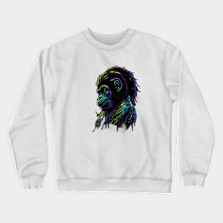 monkey art 2 Crewneck Sweatshirt